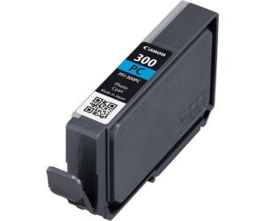 Cartucho canon pfi - 300 pc cian foto orginal