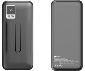 Powerbank 20000mAh Leotec LEPOW20W22K/ 22.5W/ Negra