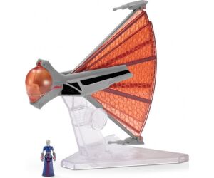 Figura jazwares star wars nave 8cm ginivex class starfighter y figura