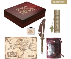 Set de papelería caligrafía the lord of the rings
