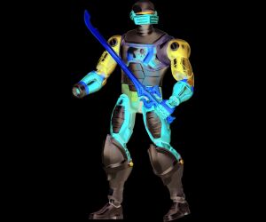 Figura mattel masters of the universe masterverse roboto