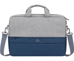 RIVACASE 7532 Grey/blue Prater Maletín 15,6" gris-