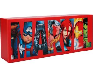 Lámpara paladone marvel avengers logo 30 cm