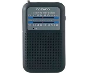 Radio Portátil Daewoo DW1008/ Negra