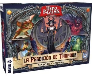 Juego de mesa hero realms: la perdición de thandar
