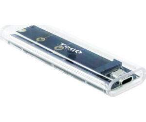 Caja Externa para Disco SSD M.2 NVMe TooQ TQE-2200/ USB 3.1 Gen2/ Sin tornillos
