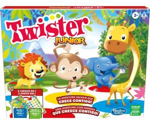 Juego hasbro twister junior -  versión multilingüe