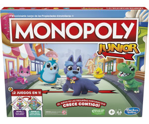 Juego de mesa hasbro monopoly junior español