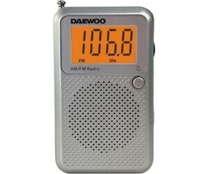 Radio Portátil Daewoo DW1115/ Gris