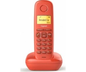 Gigaset A170 Inalámbrico DECT Rojo