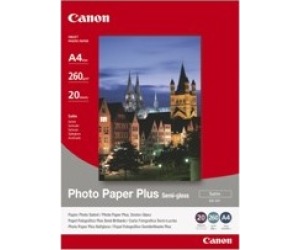 Papel canon plus sg - 201 - a4 satinado 20hojas
