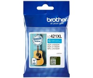 Cartucho tinta brother lc421xlc cian 500 paginas