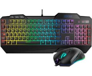 Krom Pack Teclado Semimecanico y Raton Krusher SP