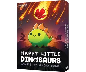 Juego de mesa happy little dinosaurs pegi 8