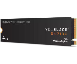4 TB SSD SERIE M.2 2280 PCIe BLACK NVME SN7100 WD
