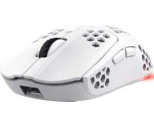 Ratón Gaming Inalámbrico Trust Gaming GXT 929 Helox/ Batería recargable/ Hasta 4800 DPI/ Blanco