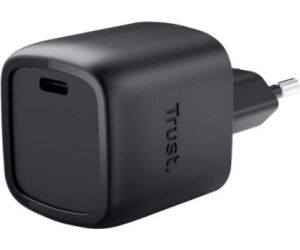 Cargador Pared/viaje Usb-c 30w Maxo Negro Trust