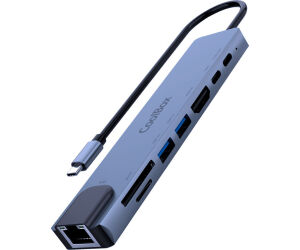 Coolbox M.DOCK C81 USB-C/1PD/2USB-A/HDMI/SD/MSD/RJ