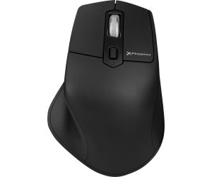 Ratón inalambrico bluetooth phoenix ergo m2 ergonomico multidispositivo y batería recargable click silenciosos