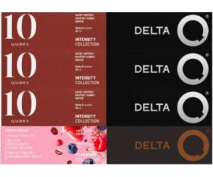 Cápsula Delta Combo Qualidus + Frutos Silvestres & Espumante del para cafeteras Delta/ Caja de 40