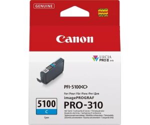 Cartucho tinta canon pfi - 5100c cian