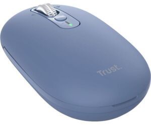 Raton Optico Wireless Fino Seron Azul Trust