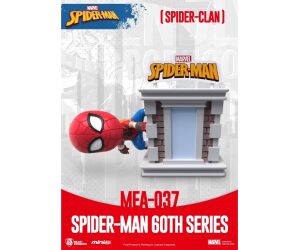 Figura beast kingdom mini egg attack marvel spider - man spider - clan serie 60 aniversario