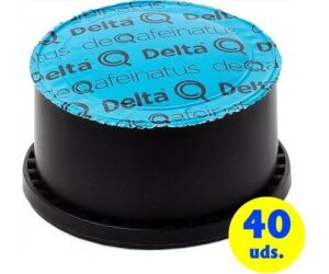 Cápsula Delta DeQafeinatus para cafeteras Delta/ Caja 40