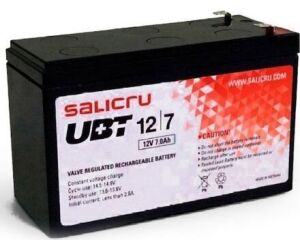 Batería Salicru UBT 12/7 V2 compatible con SAI Salicru según especificaciones