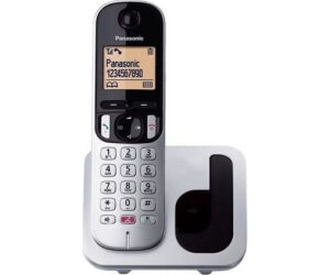 Telfono Inalmbrico Panasonic KX-TGC250SPS/ Plata