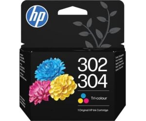 Cartucho de Tinta Original HP nº302/304/ Tricolor