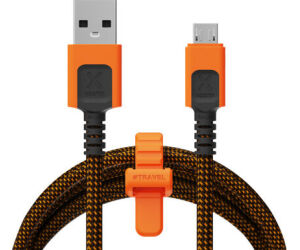 Cable Xtreme Usb-a A Micro Usb 1.5m Negro/naranja Xtorm