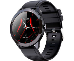 Smartwatch Leotec 1,28" Multisport Wave Negro Pantalla Redonda