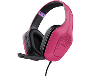 Auriculares Gaming con Micrófono Trust Gaming GXT 415 Zirox/ Jack 3.5/ Rosas
