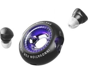 Auriculares Bluetooth Vention NBRB0 con estuche de carga/ Autonomía 6h/ Negros