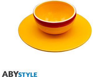 Set cuenco y platillo abystyle one piece sombrero de paja