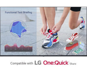 LG 55UL3J-M pantalla de señalización Pantalla plana para señalización digital 139,7 cm (55") LCD Wifi 400 cd / m² 4K Ultra HD Azul Web OS 16/7