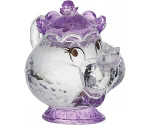 Figura acrílica enesco disney la bella y la bestia mrs. potts