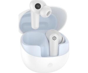 Auriculares qcharx sound auricular tws bluetooth 5.3 blanco