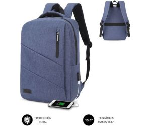 Mochila Subblim City Backpack 15,6" Blue