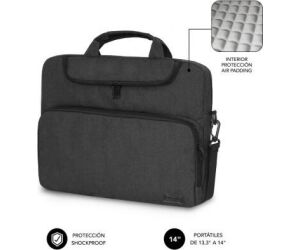 Maletin Subblim Air Padding 13,3-14" Dark Grey