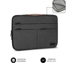 Funda Portatil Subblim Air Padding 360 Sleeve 13,3-14" Dark Grey