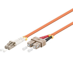 WP WPC-FP1-6LCSC-100 Cable de fibra óptica e InfiniBand 10 m LC SC Naranja