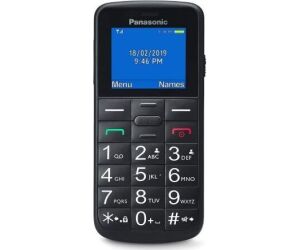Telfono Mvil Panasonic KX-TU110EXB para Personas Mayores/ Negro