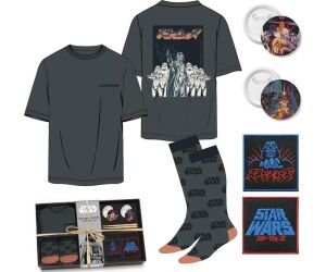 Camiseta corta single jersey set star wars m