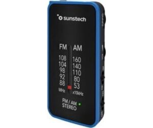 Radio Portátil Sunstech RPC6BL/ a Pilas/ Azul