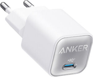 Cargador De Pared Anker Zolo 30w 1 Puerto Usb-c Blanco