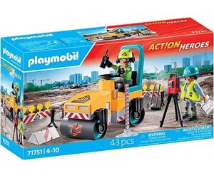 Playmobil -  construcción de carreteras