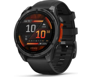 Smartwatch Garmin Fenix 8 Amoled 47mm Acero Negro