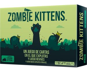 Juego de mesa exploding kittens zombie kittens edad recomendada 7 años